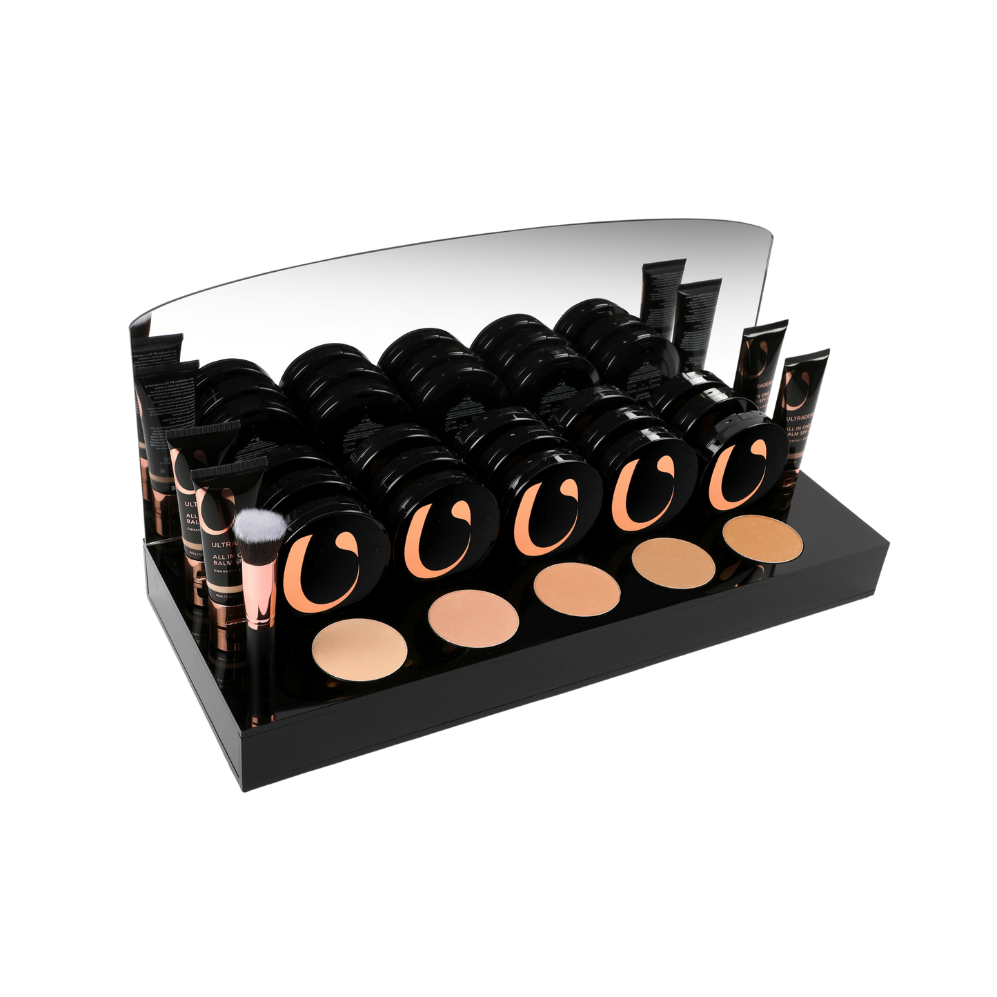 All In One Mineral Foundation Powder Counter Unit
