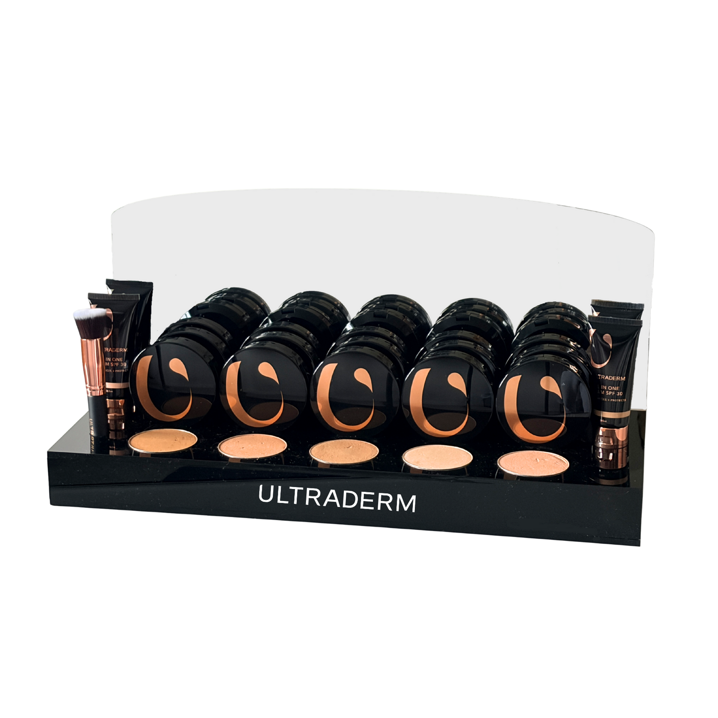 All In One Mineral Foundation Powder Counter Unit