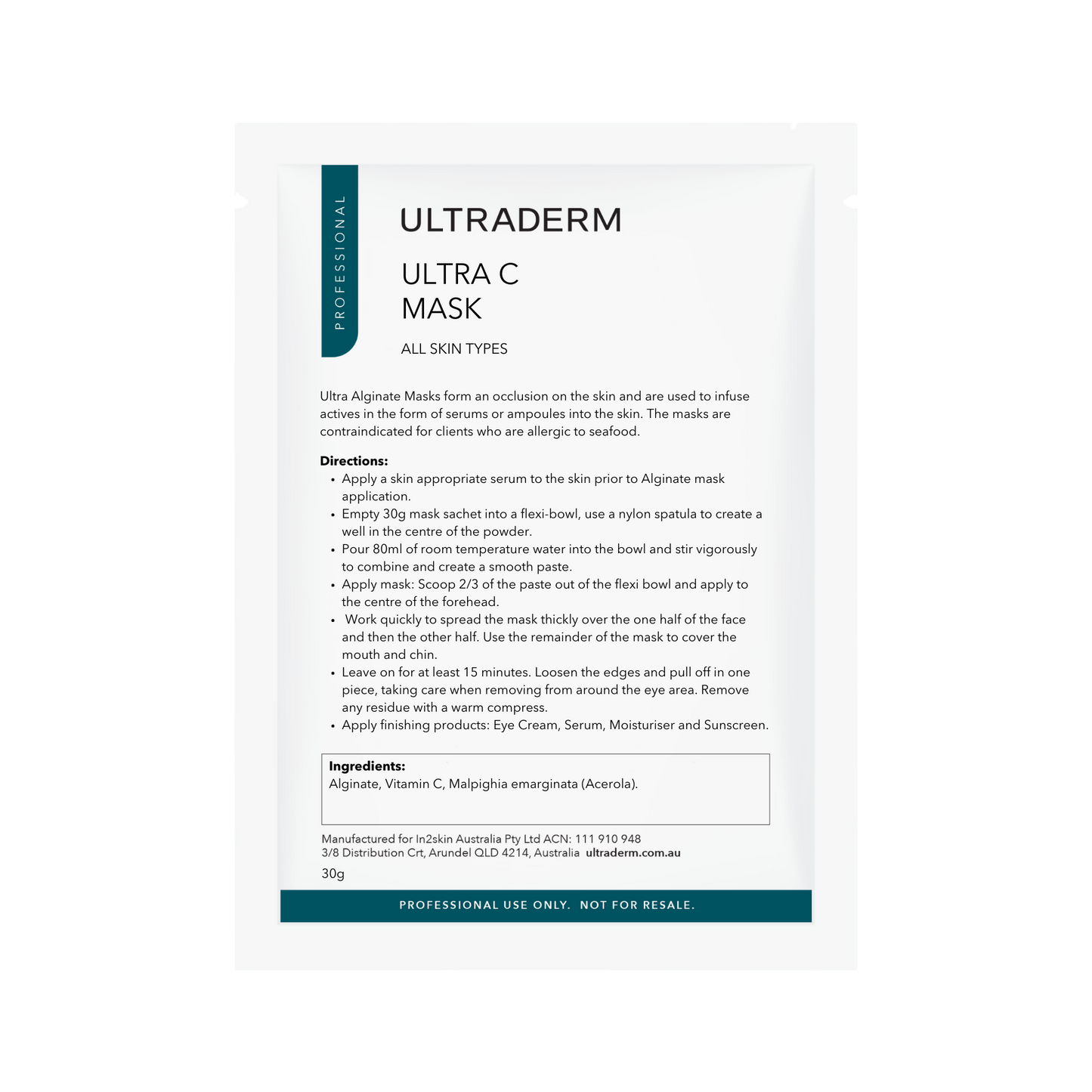 PRO Ultra C Alginate Mask (6pk)