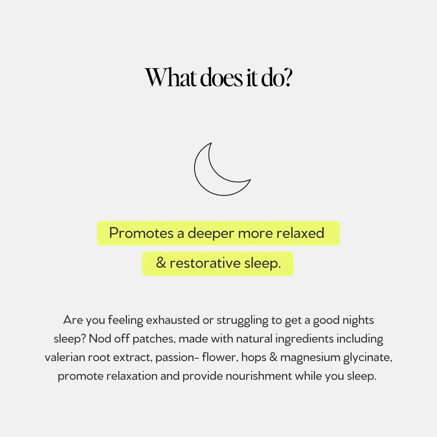 Tonik Nod Off Sleep & Relaxation Transdermal Patch 30pk