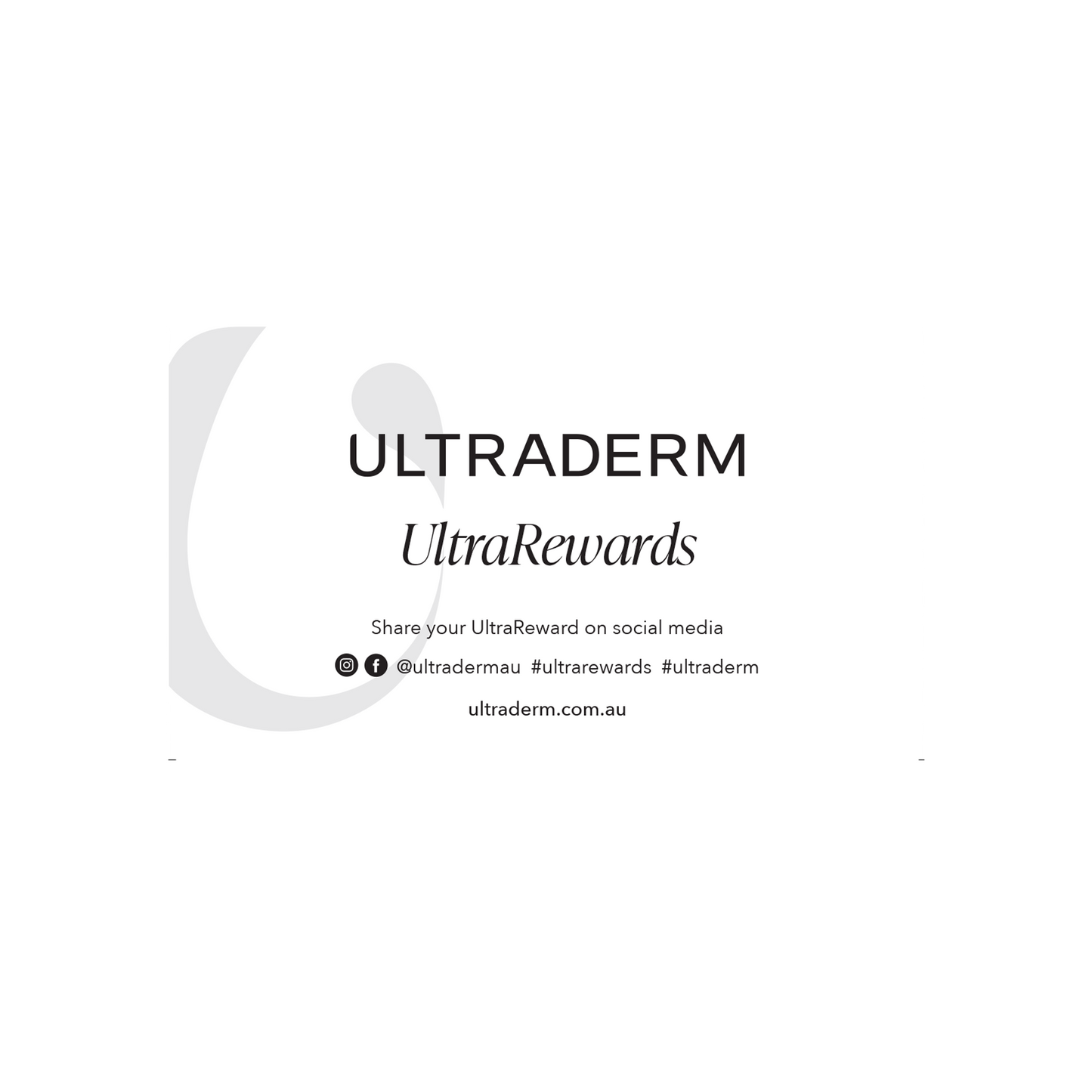 UltraRewards Card (20 Pack)