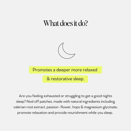 Tonik Nod Off Sleep & Relaxation Transdermal Patch 30pk